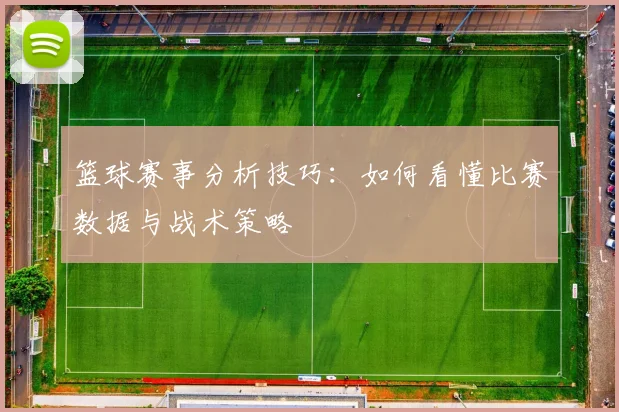 篮球赛事分析技巧：如何看懂比赛数据与战术策略